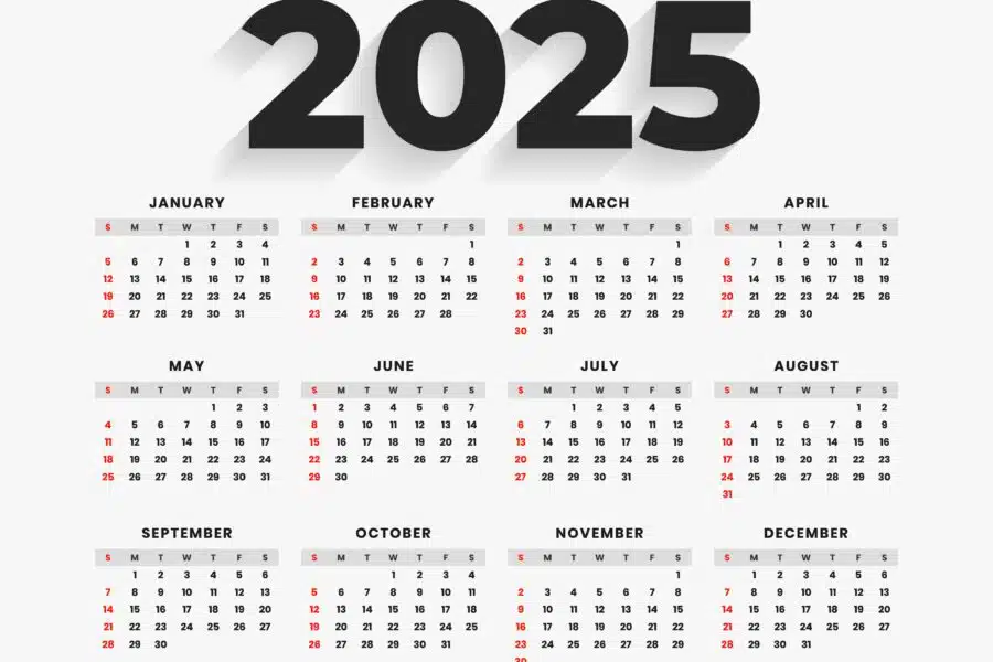 Quantos finais de semana tem um ano?