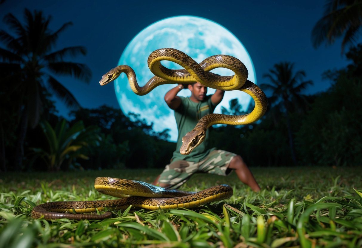 Sonhar matando cobras: interpretação dos significados