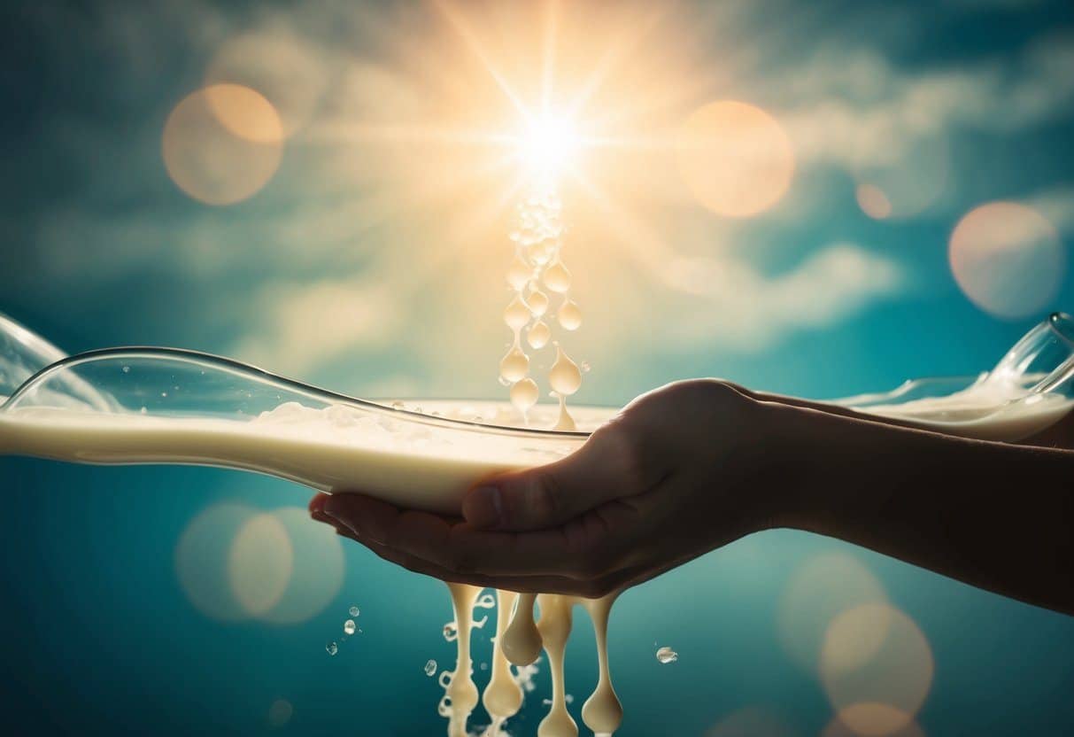 Sonhar com leite saindo da mama espiritual: Significado e Interpretações